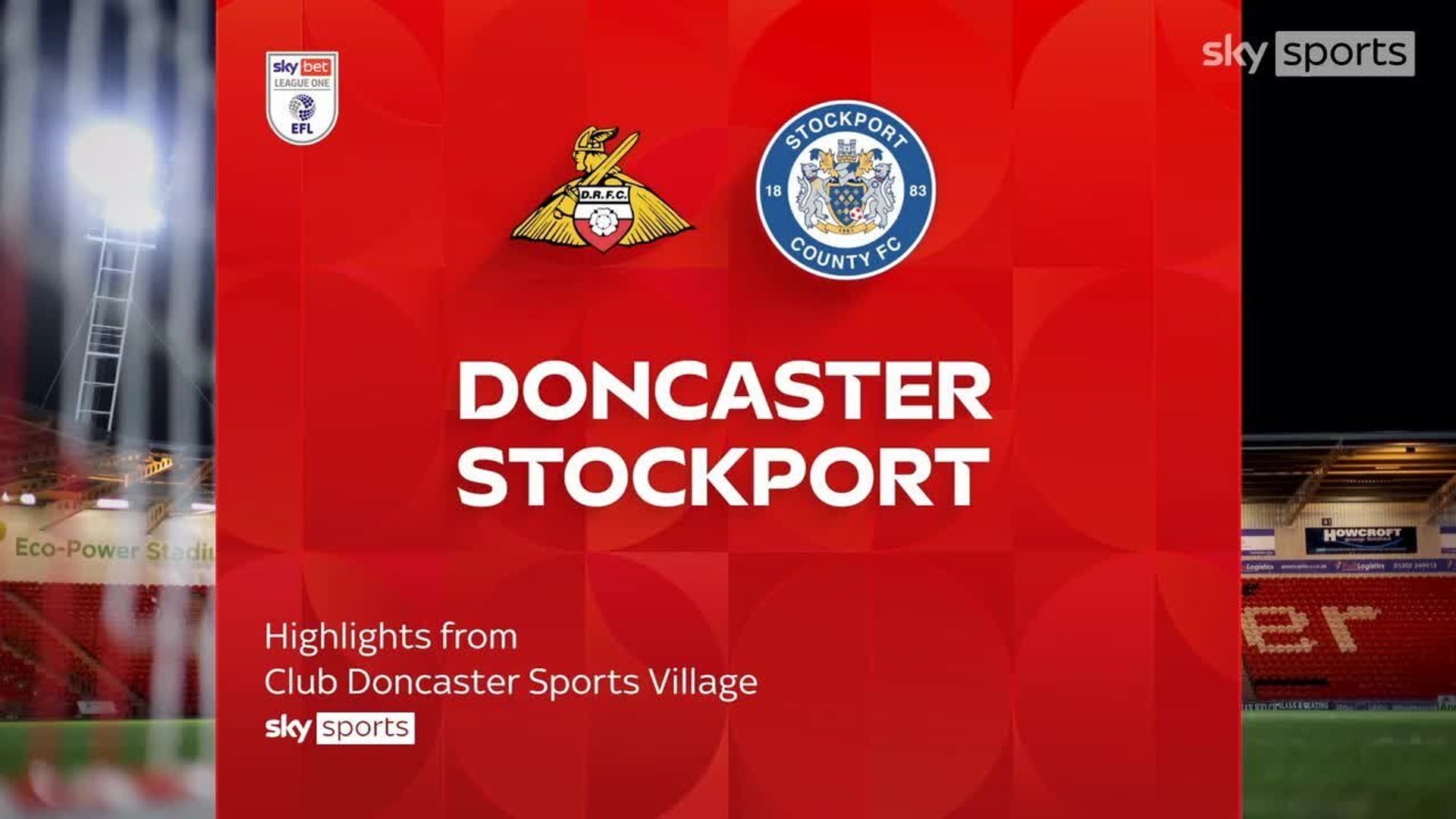 Doncaster 0-2 Stockport 