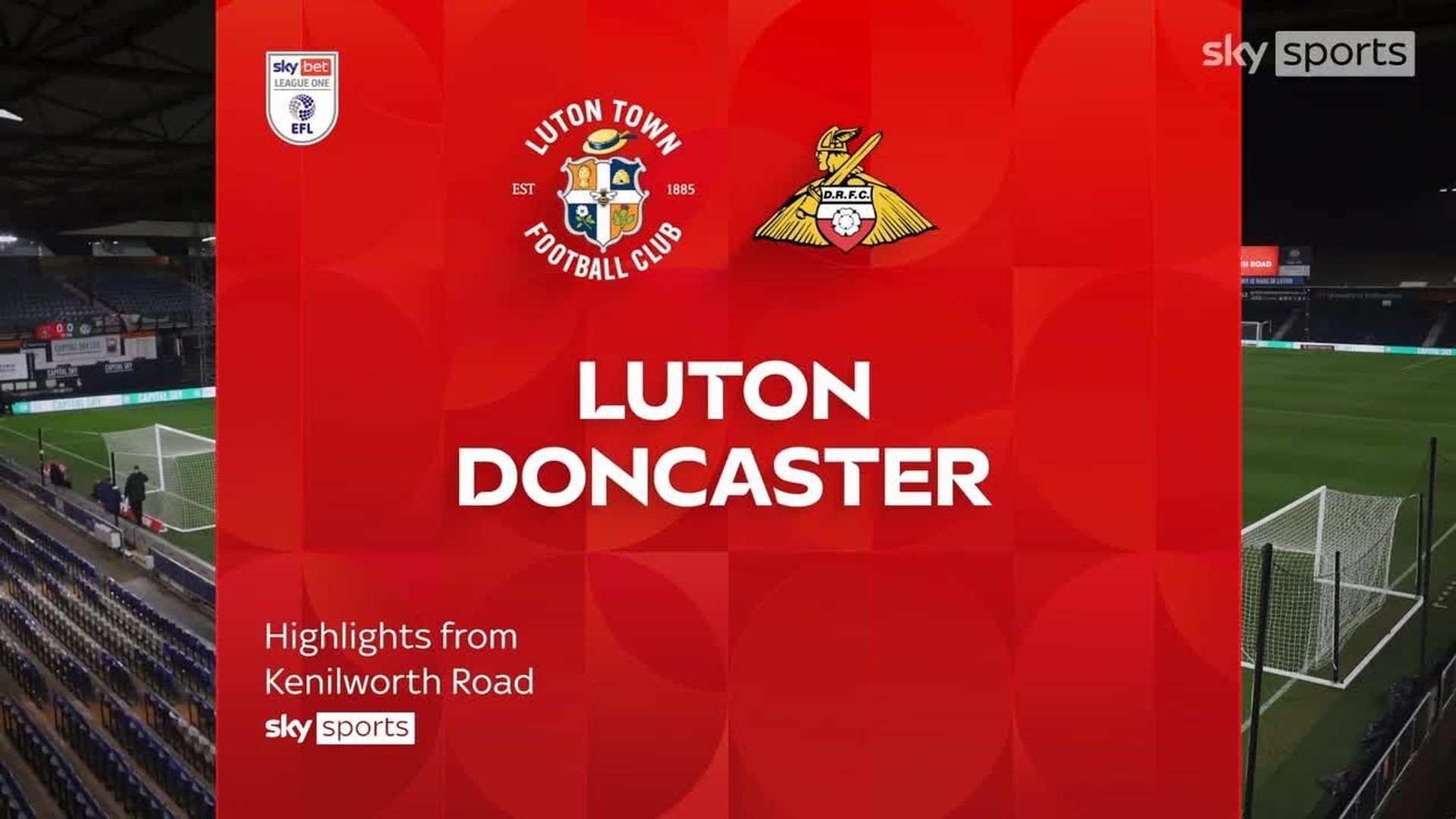 Luton 3-1 Doncaster