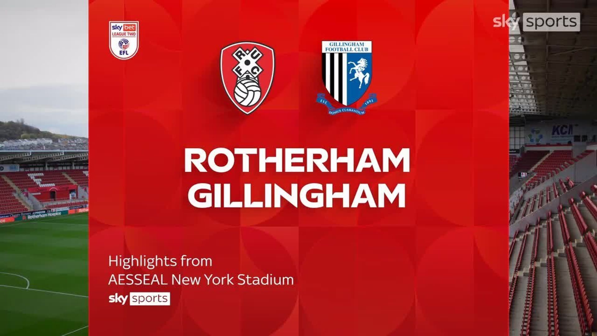 Rotherham 1-4 Gillingham