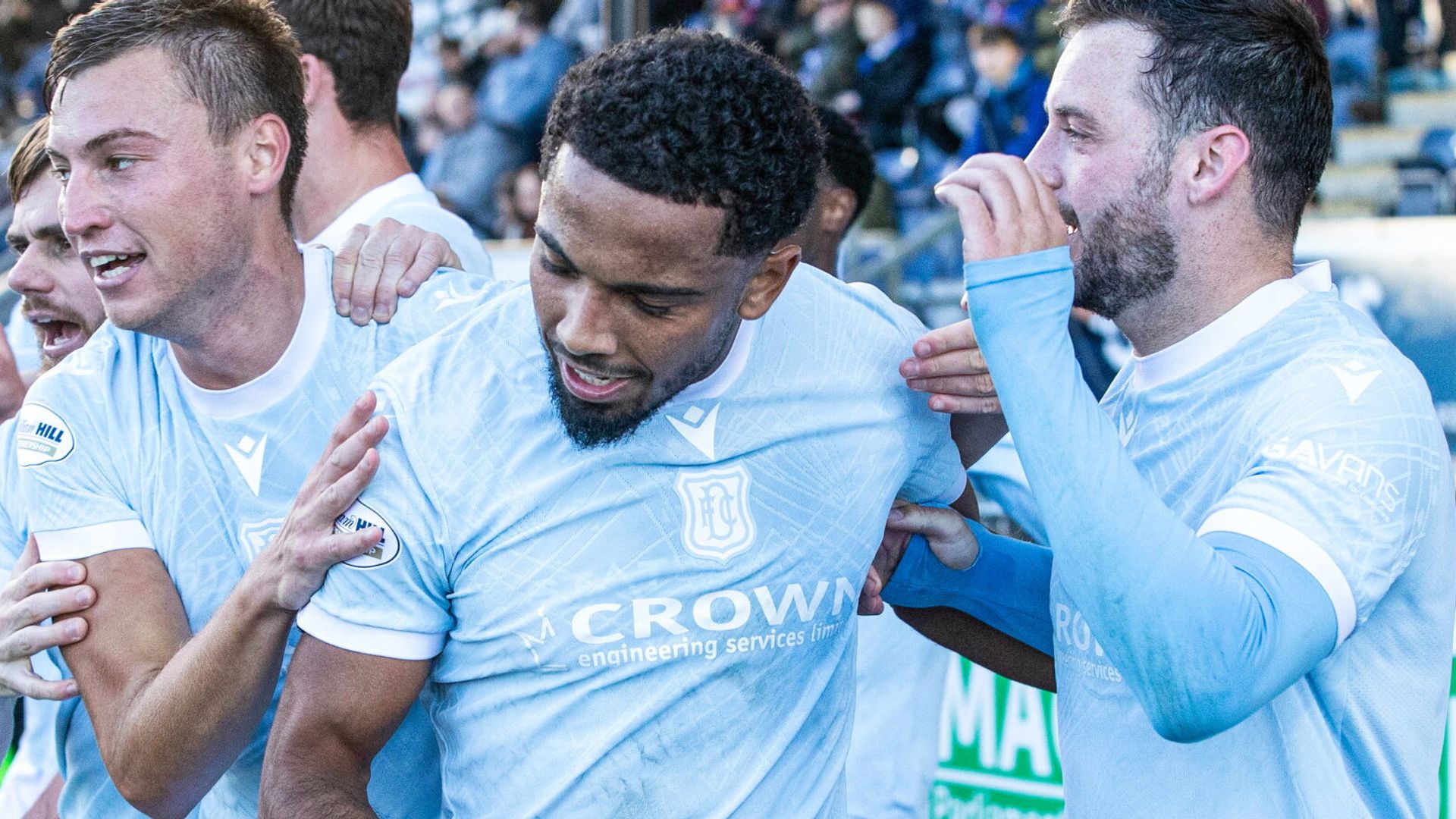 Hay nets stoppage-time winner as Dundee come from behind to beat Falkirk
