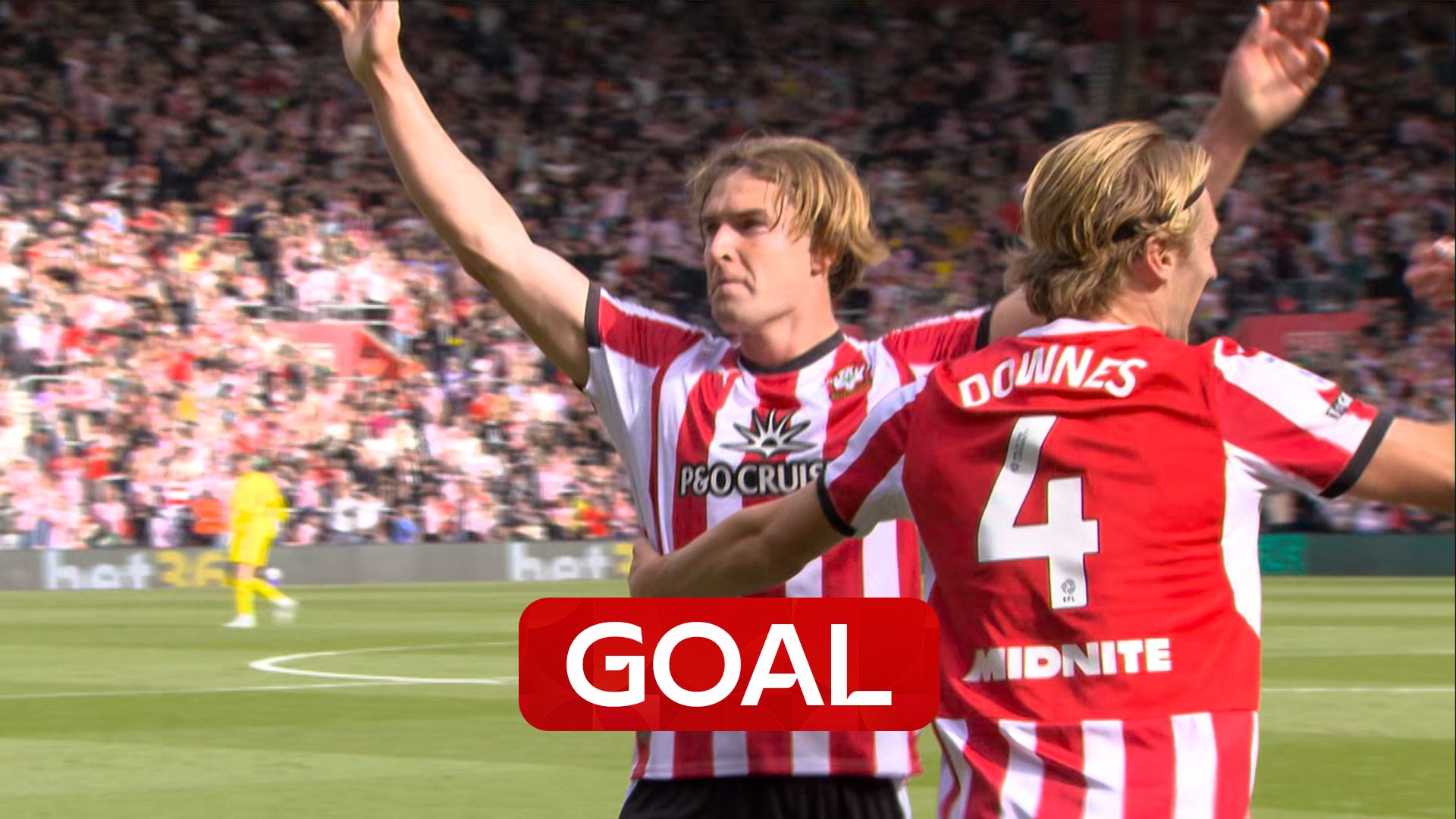 St Mary's erupts as Bree fires Southampton ahead in South Coast derby