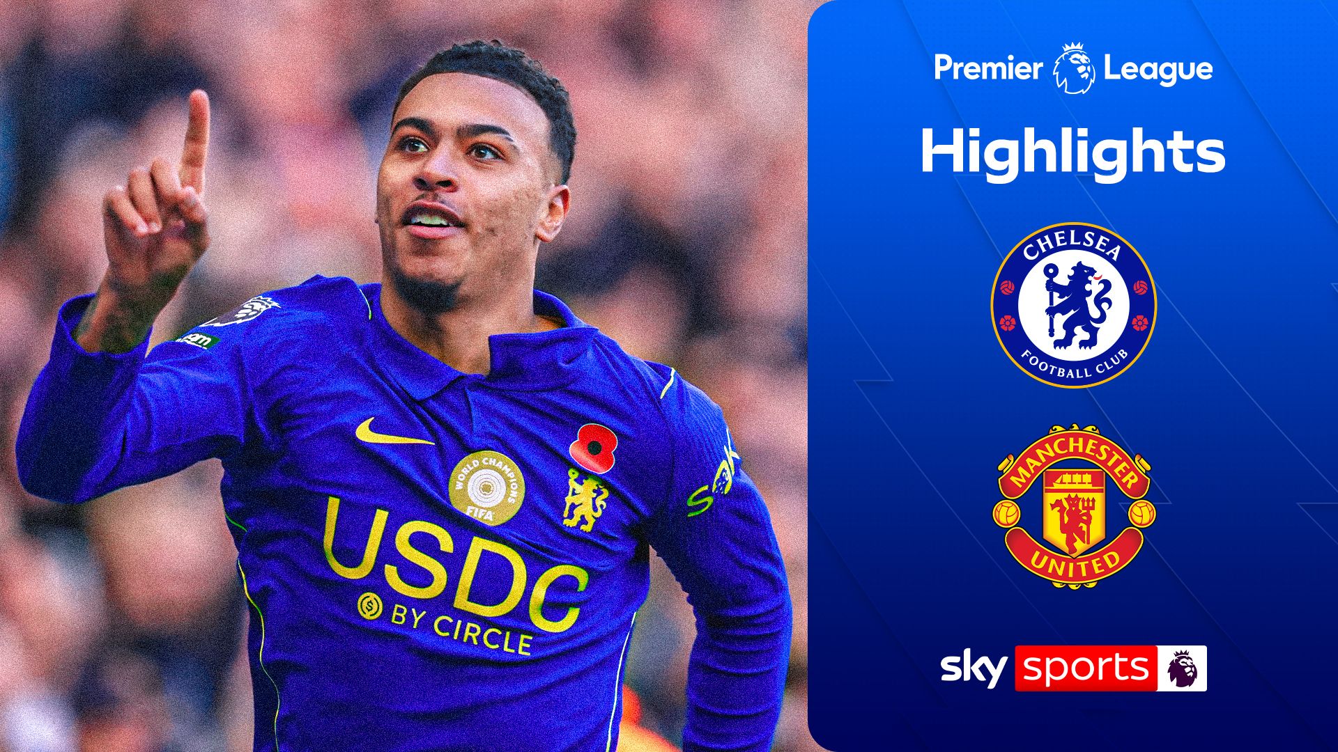 Chelsea capitalise on second-half implosion to defeat 10-man Man Utd