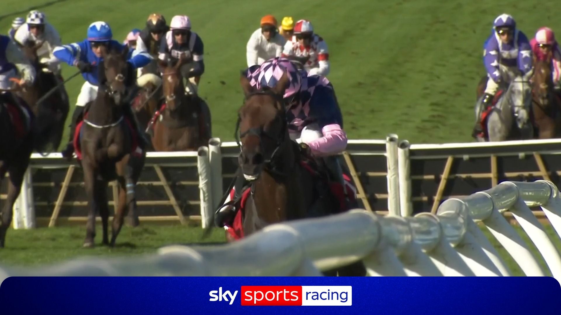 Pioneer Pete dominates the 'Welsh Champion' Hurdle