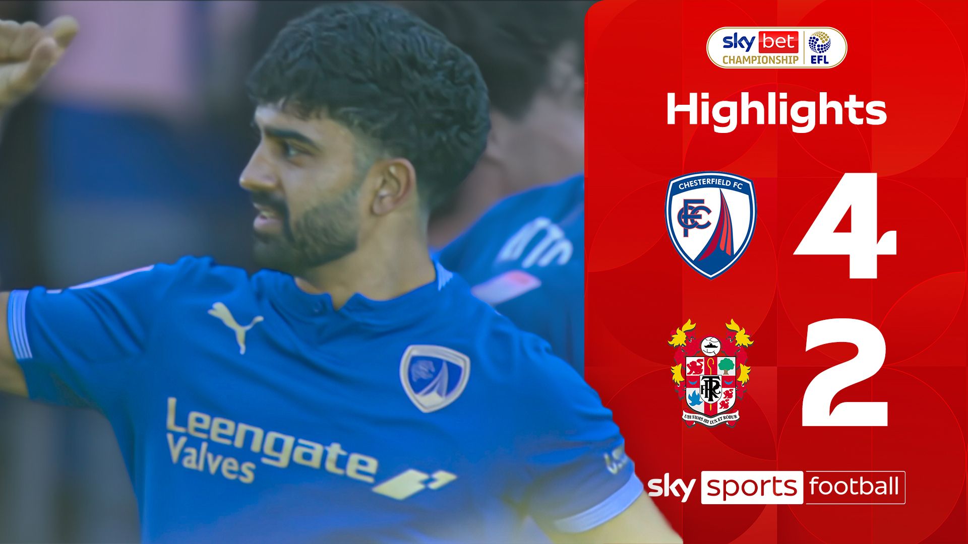 Chesterfield 4-2 Tranmere 