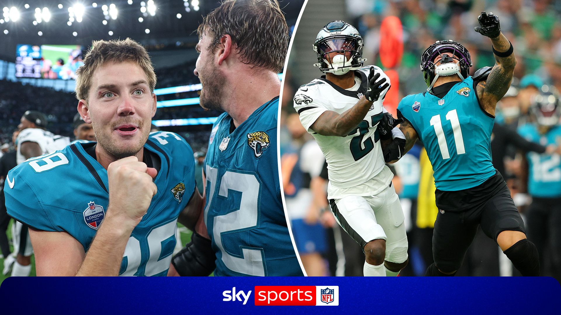 Craziest NFL ending this season!? Mayhem in London as Jaguars beat Eagles