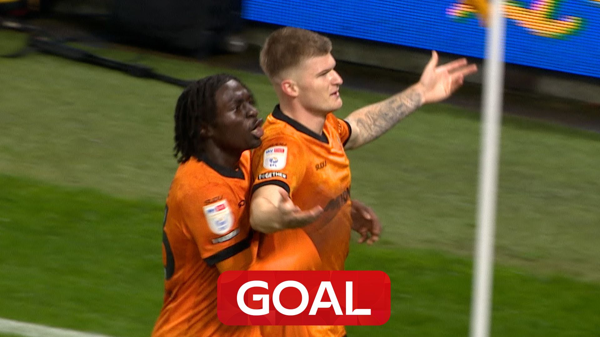 'Wonderful strike!' - James fires Wolves ahead against Portsmouth