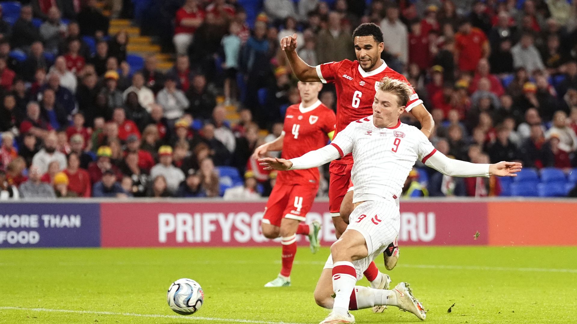Ward on FIRE! Wales goalkeeper denies Denmark twice LIVE!