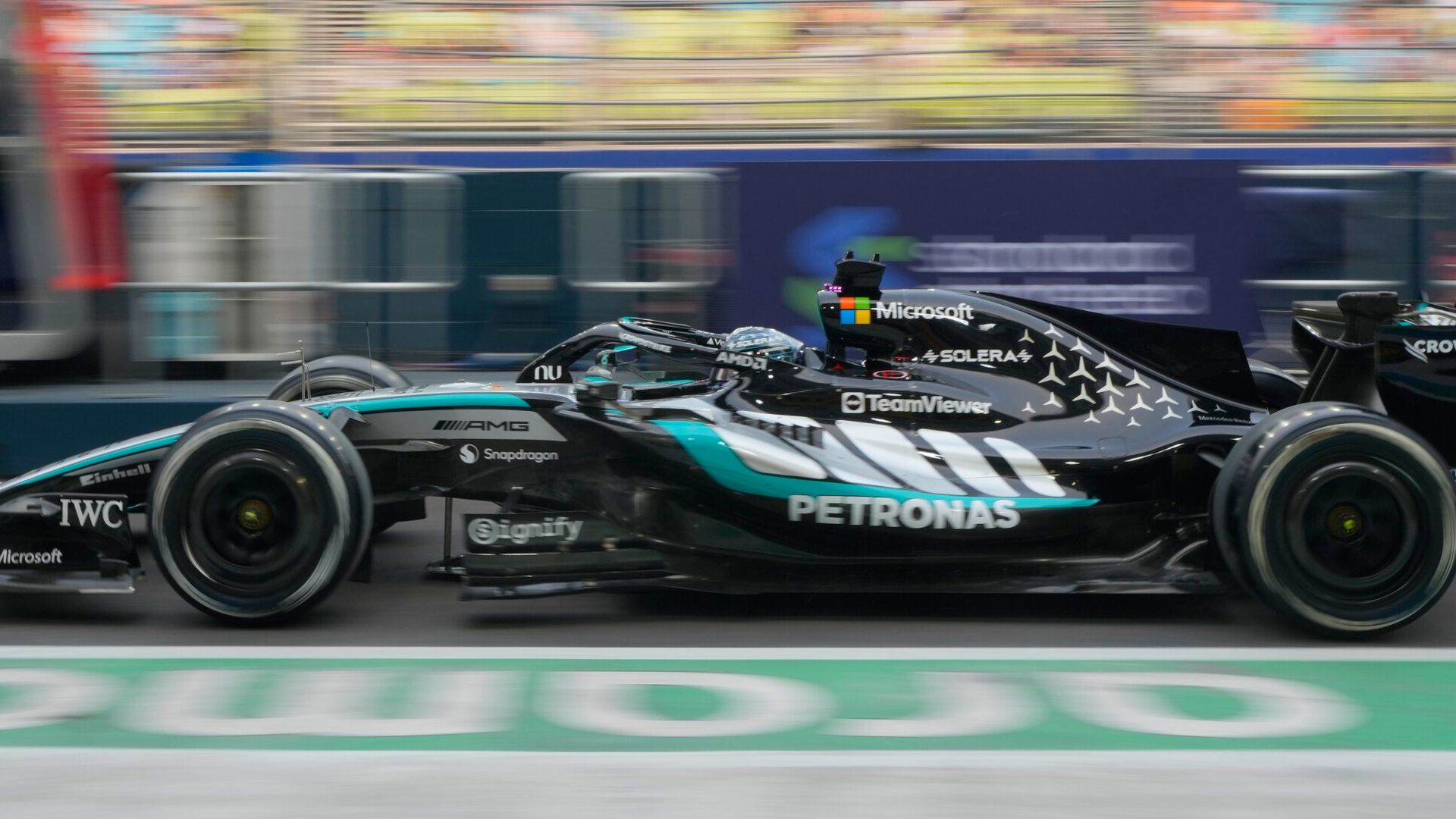 Singapore GP: Russell fastest from Norris in sole practice LIVE!