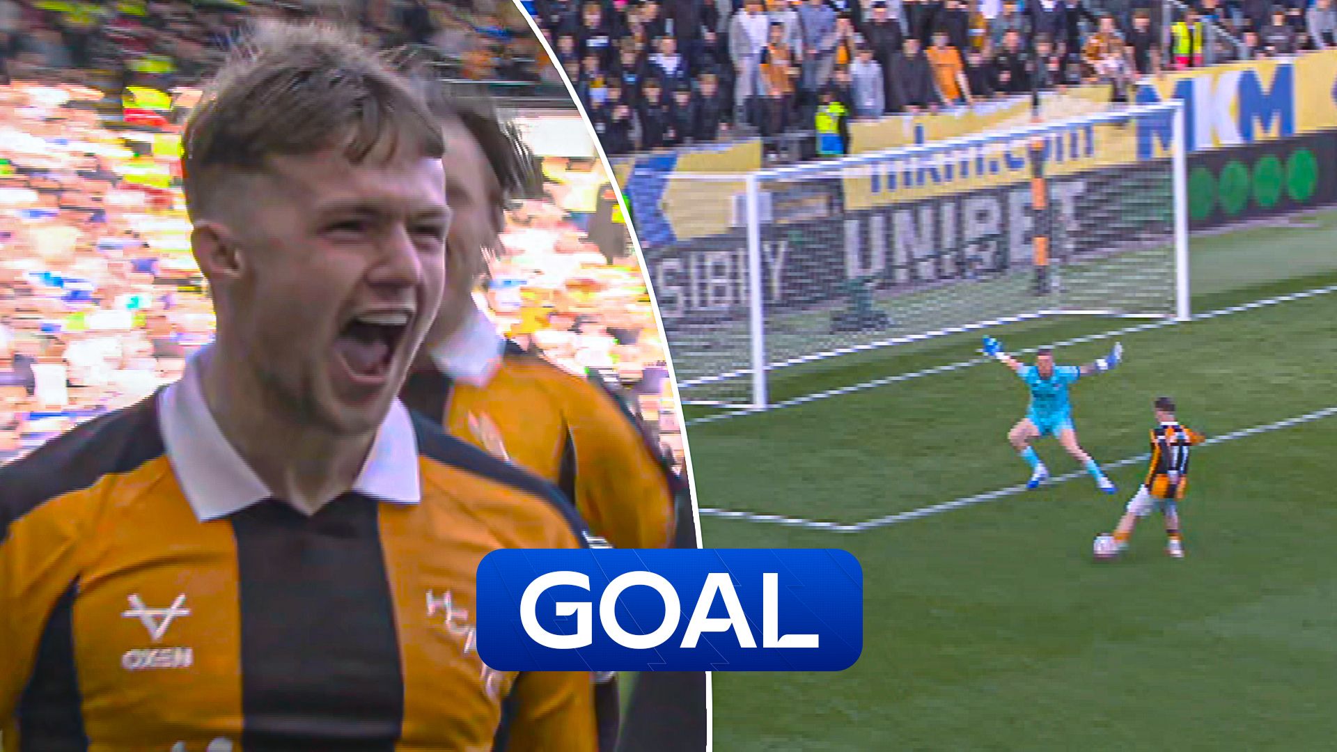 Gelhardt opens scoring for Hull