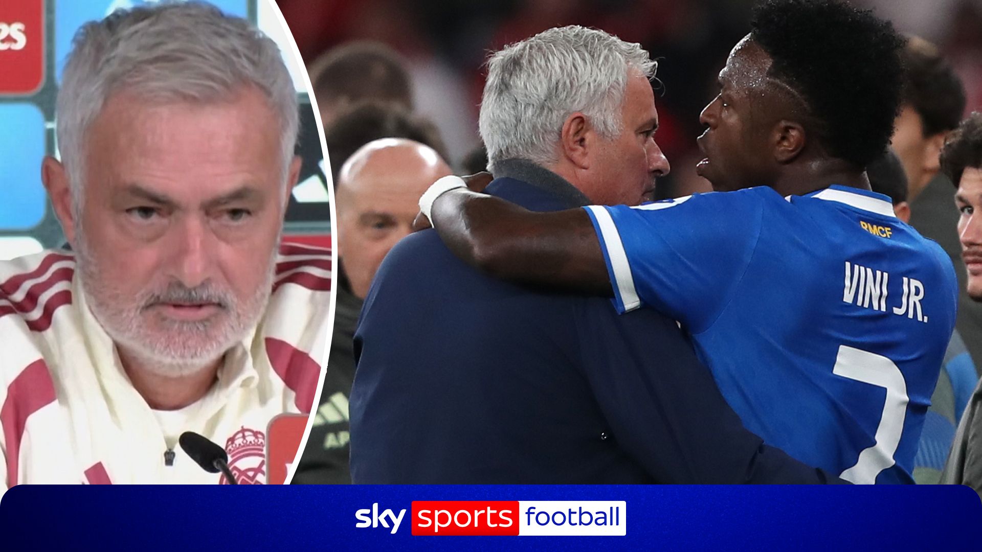 Mourinho admits Arsenal target Vinicius Jr should have left Real Madrid