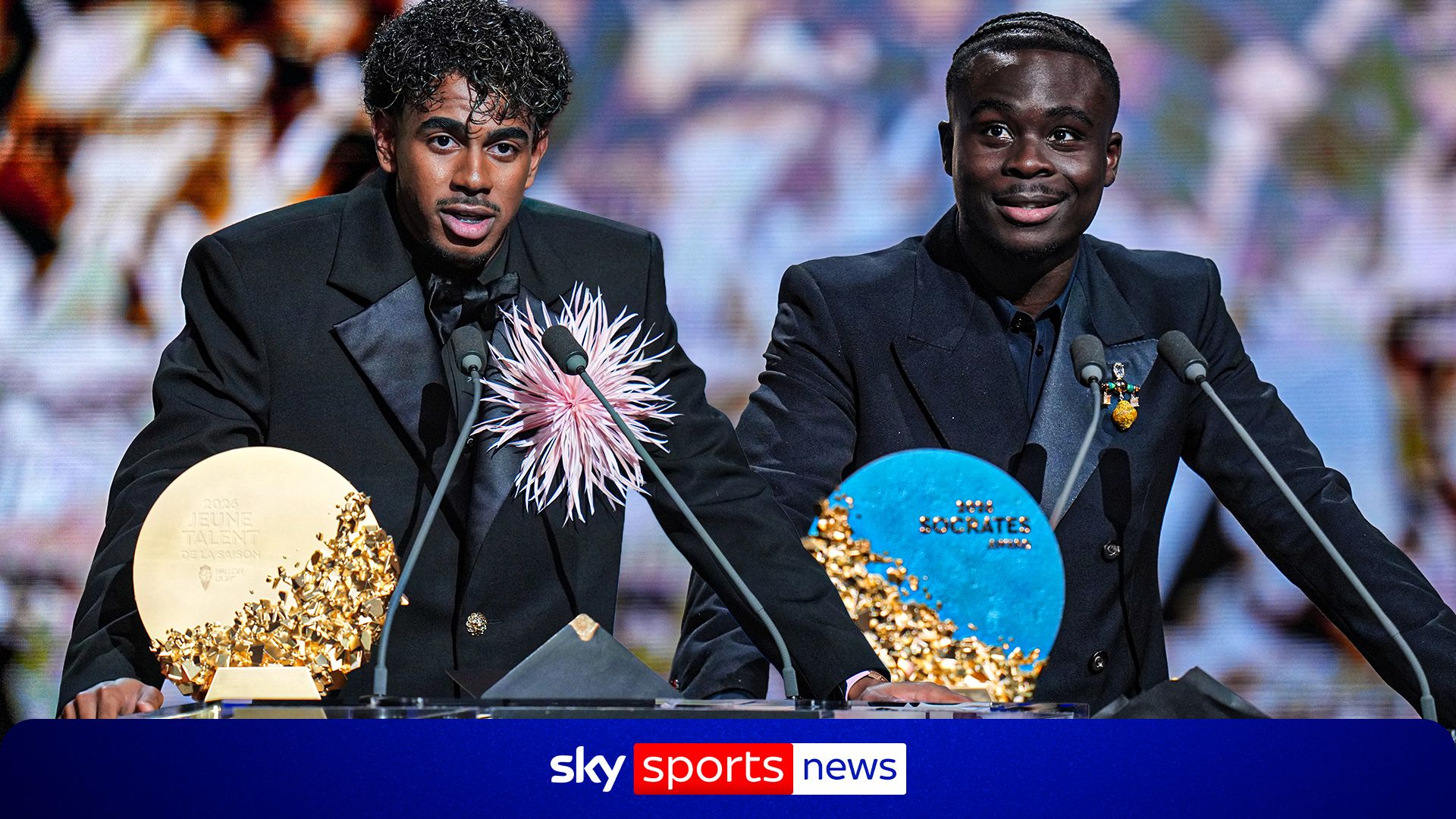 Yamal, Saka and more! The other winners from 2026 Ballon d’Or