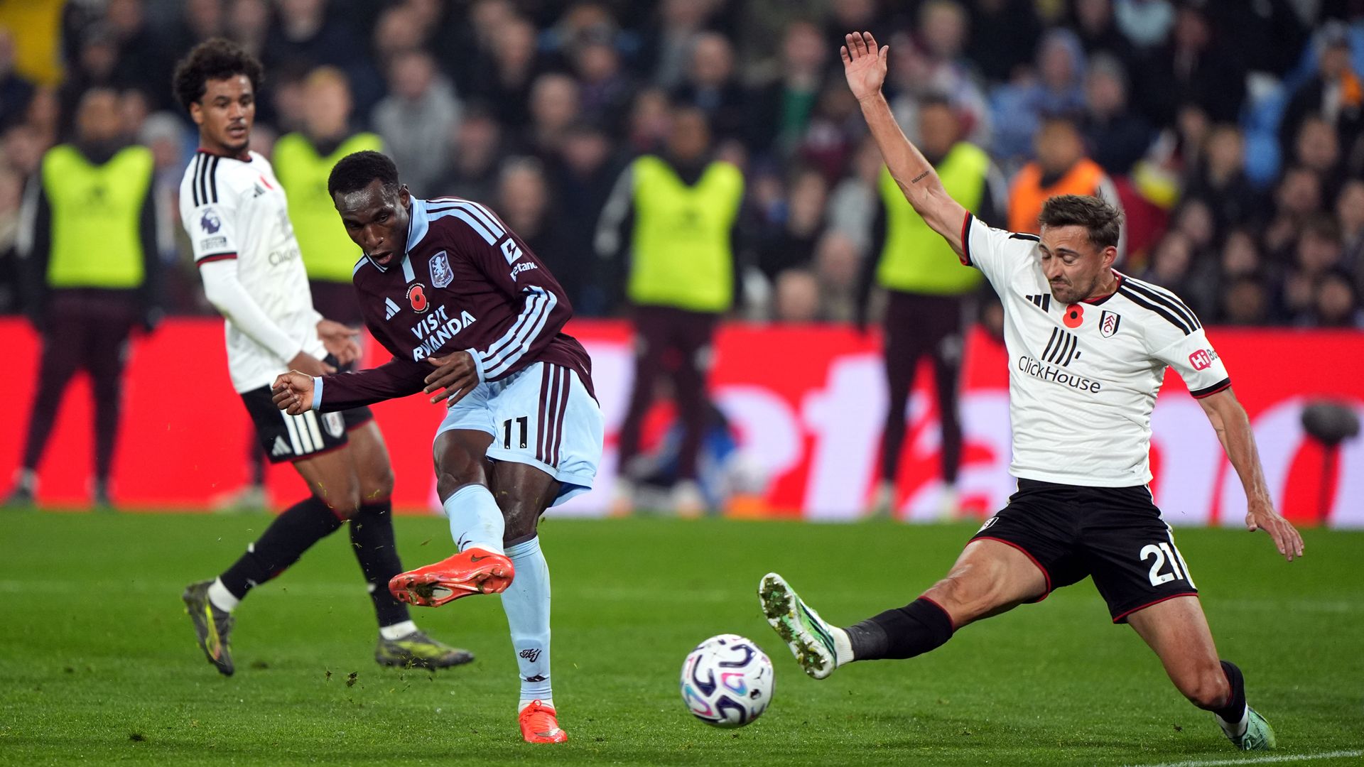 Jackson opens scoring after McGinn misses pen for Aston Villa vs Fulham LIVE!