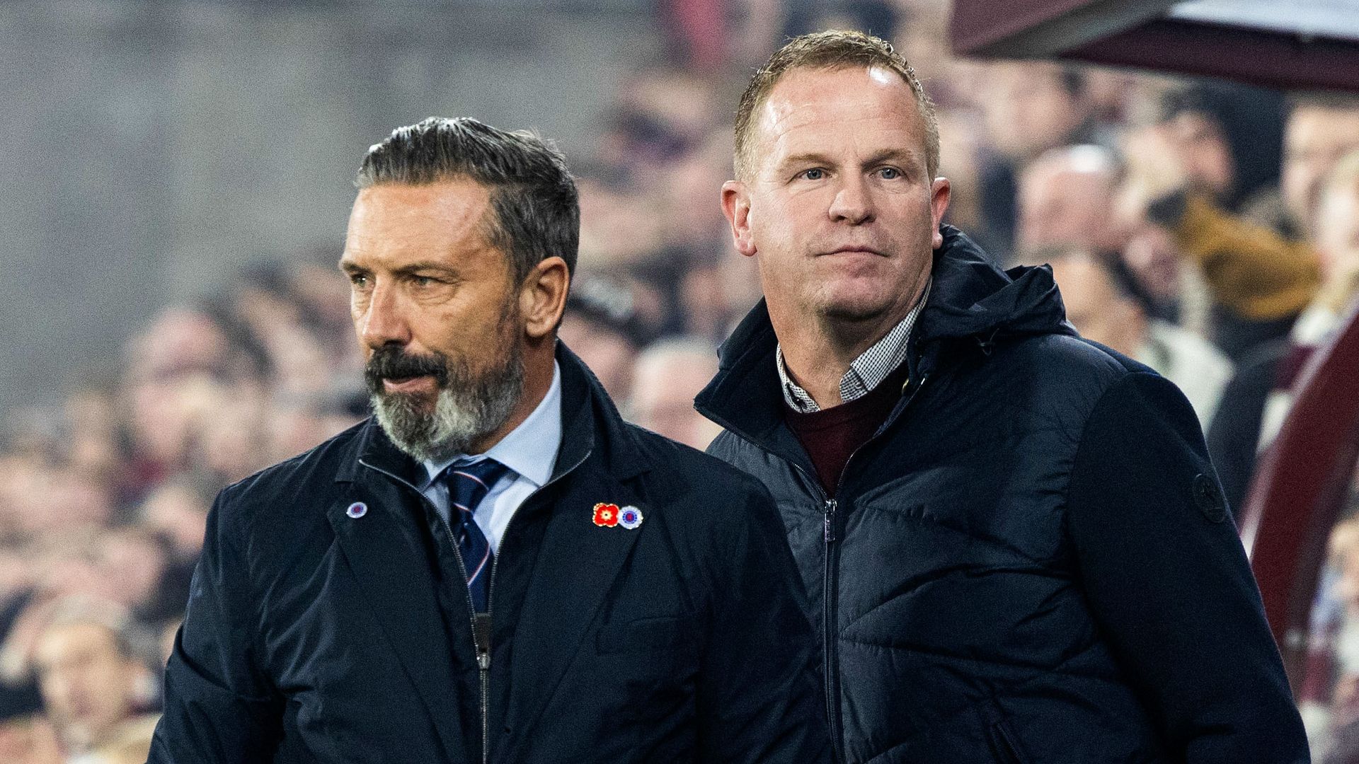 Rangers boss McInnes booed on Hearts return as Celtic pegged back LIVE!