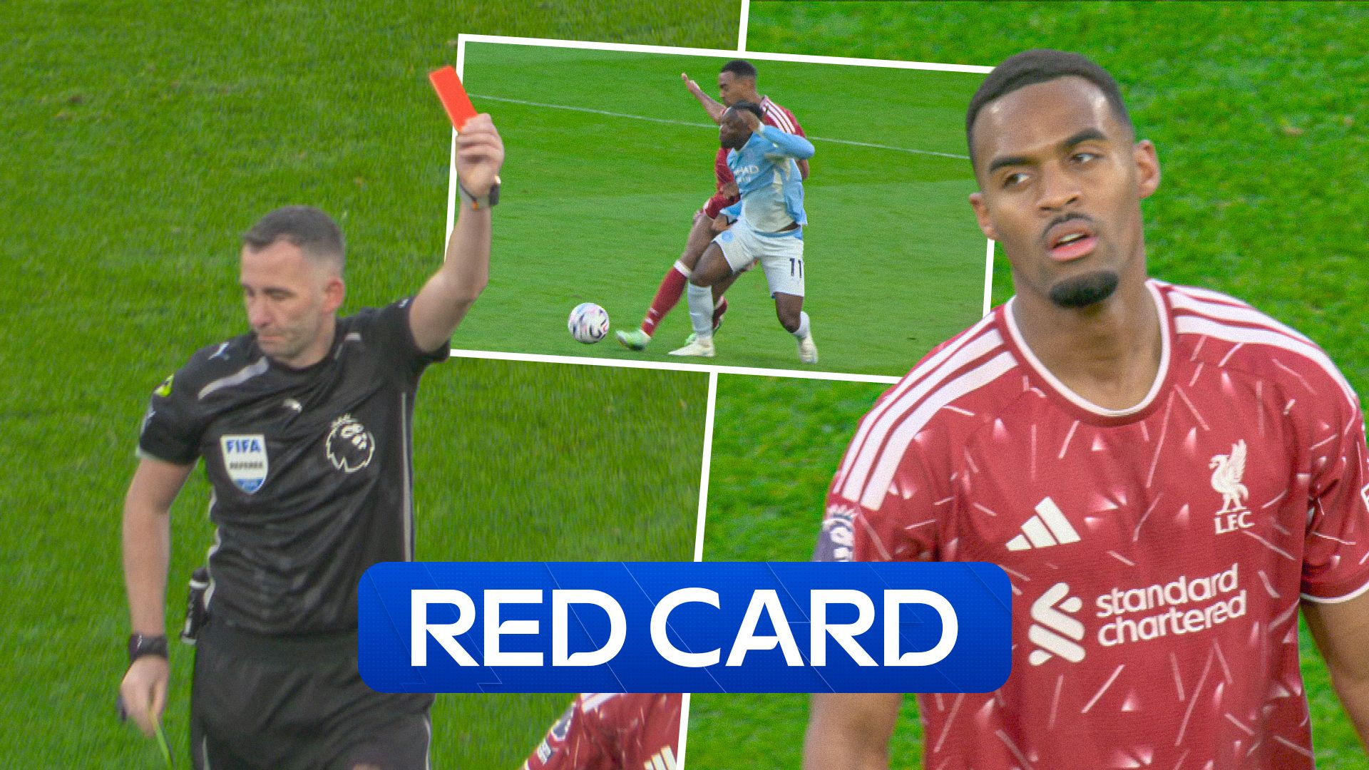 'That is soft...very soft' - Gravenberch SENT OFF for second yellow