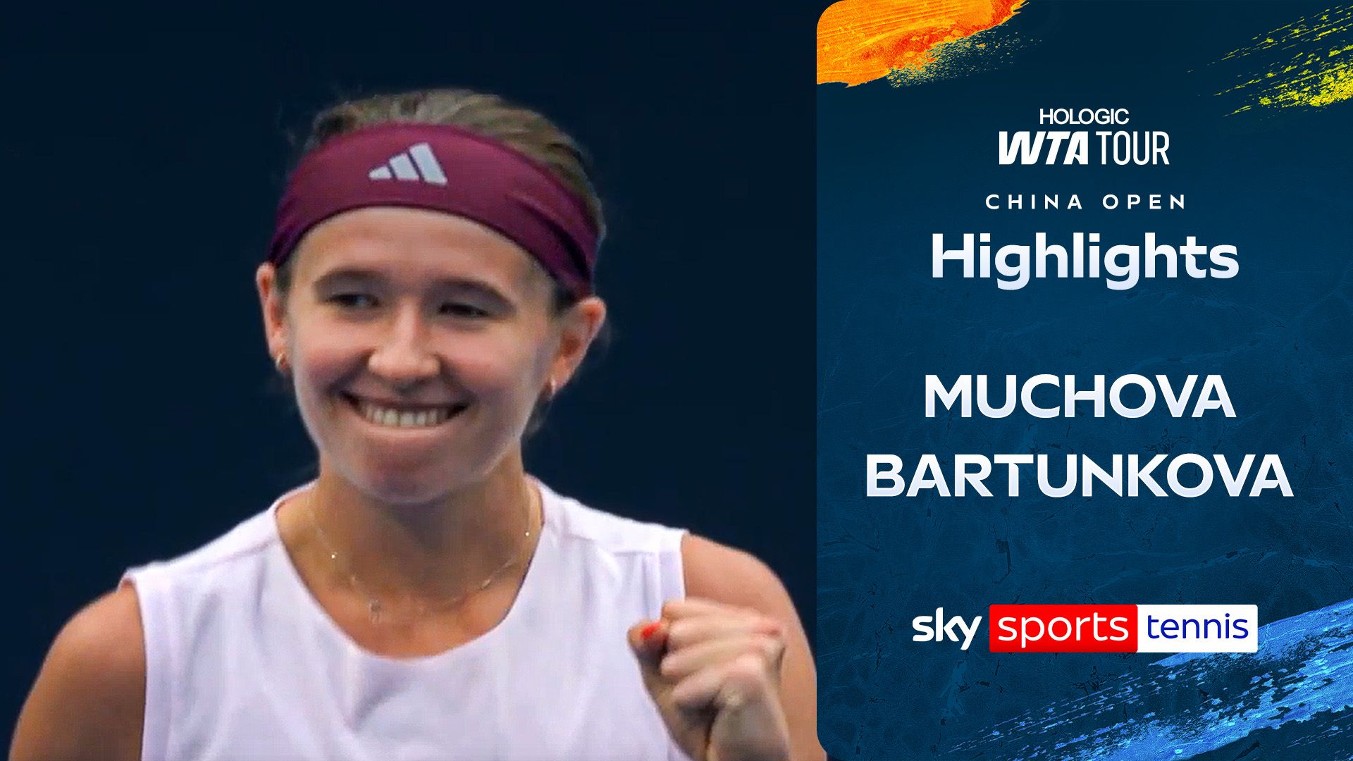Bartunkova beats Muchova in 67 minutes to make Beijing semis