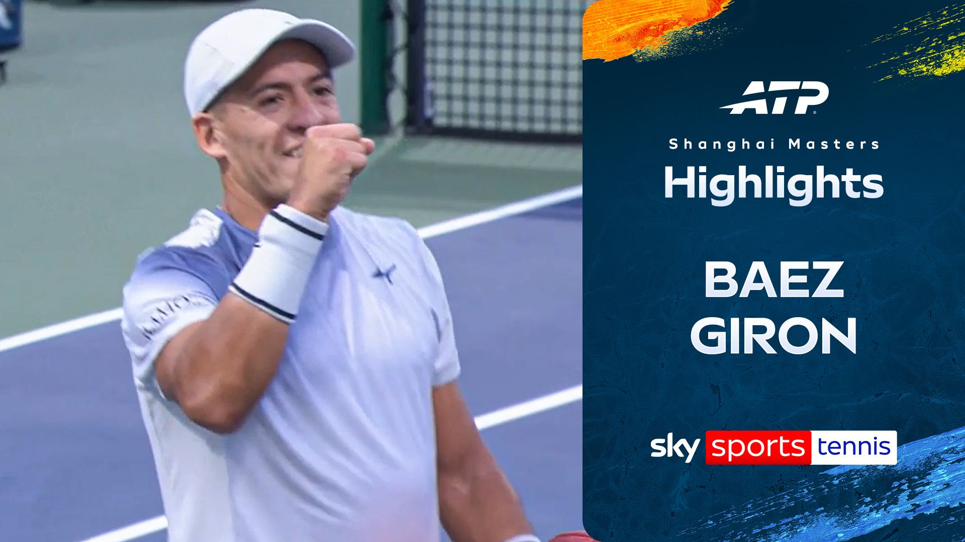 Baez comes from set down to beat Giron