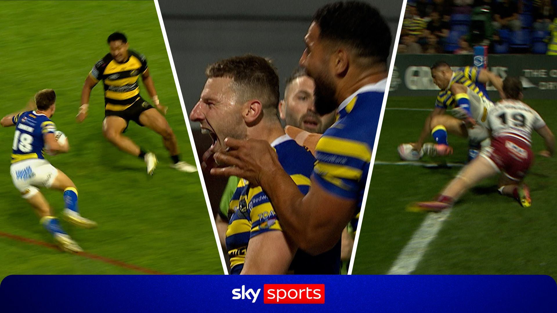 Warrington’s top five tries of the 2026 season