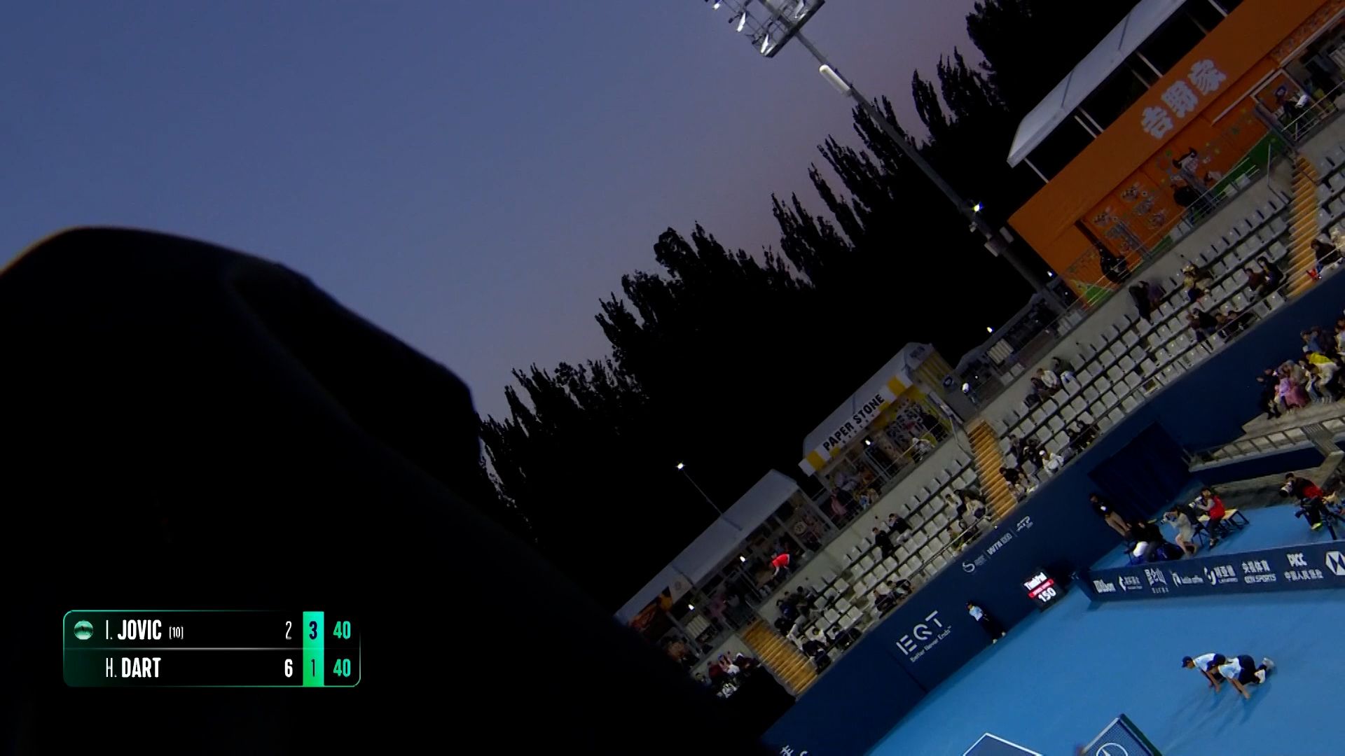 'Never seen that before' - Wind blows main camera over in Beijing!