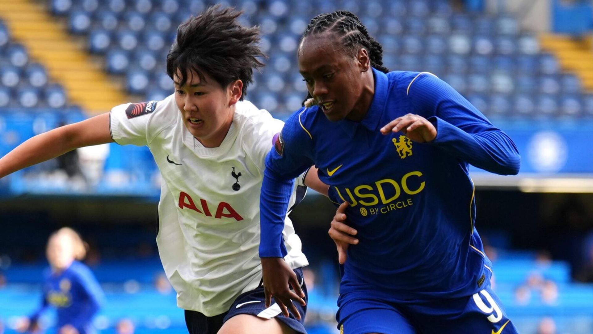 WSL LIVE! Chelsea lead Spurs as West Ham visit Palace
