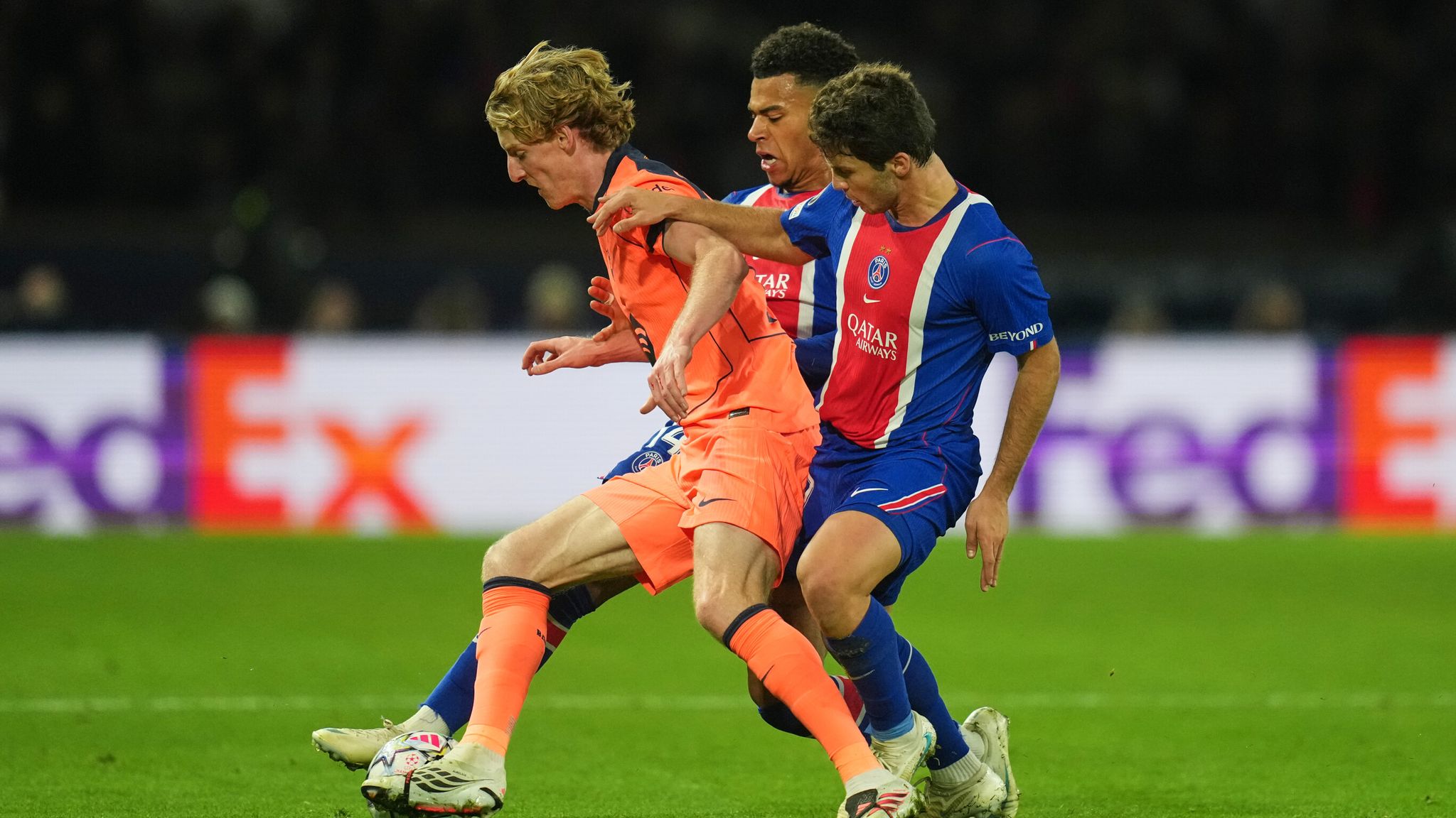 Barcelona's Anthony Gordon said his side can take positives from the defeat