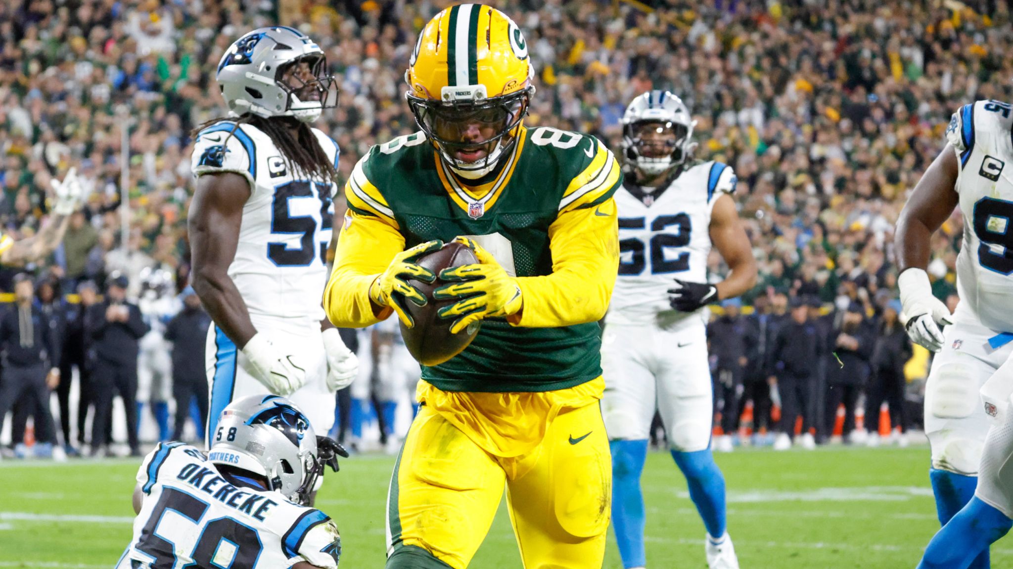Christian Watson returns after rib injury, Packers win 27-19
