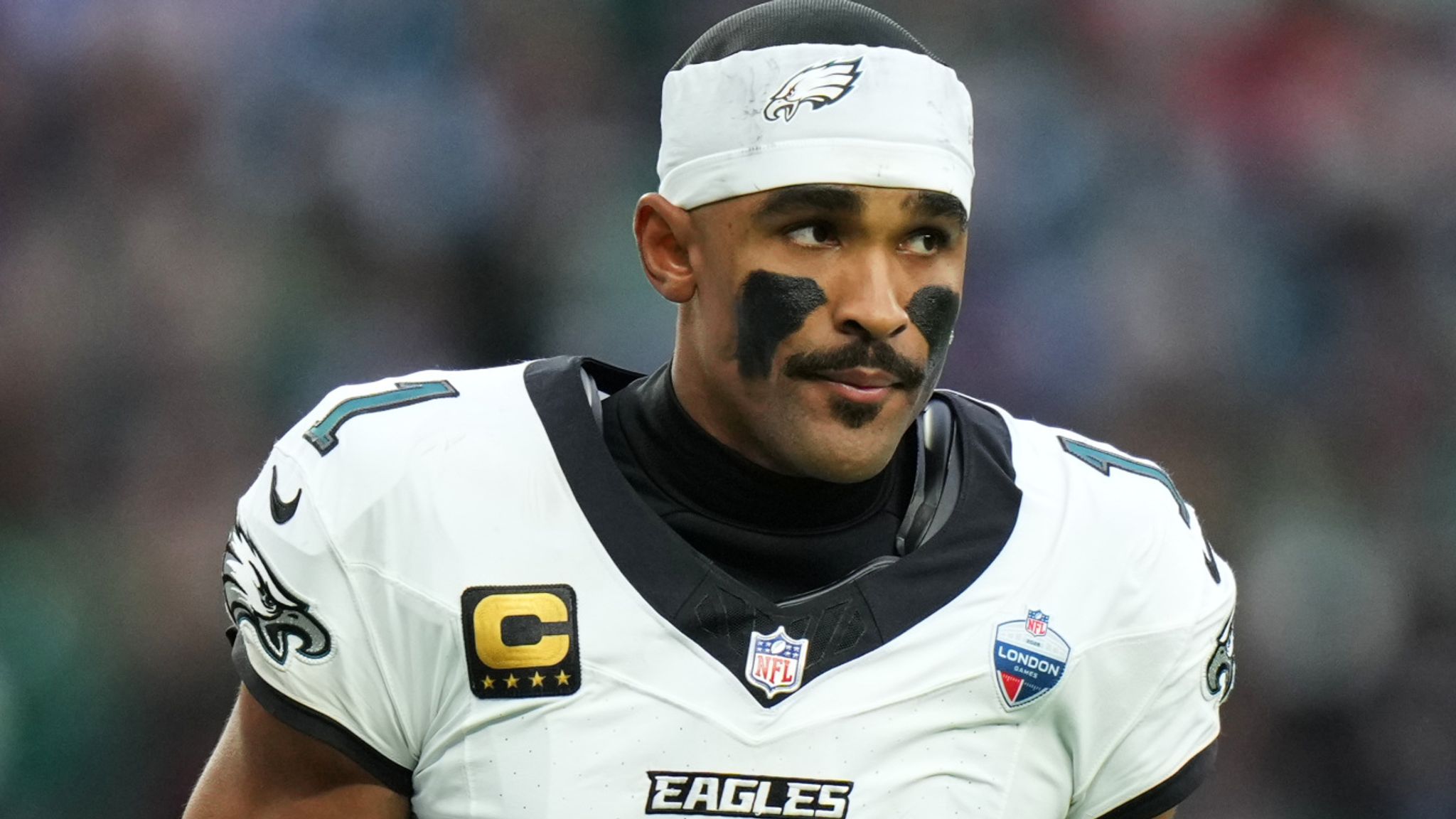 Philadelphia Eagles quarterback Jalen Hurts has been ruled out of their Week Six game against the Carolina Panthers with a blood clot