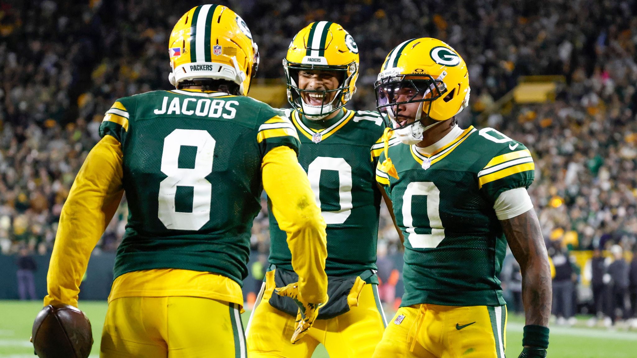Image: The Packers beat the Panthers 27-19