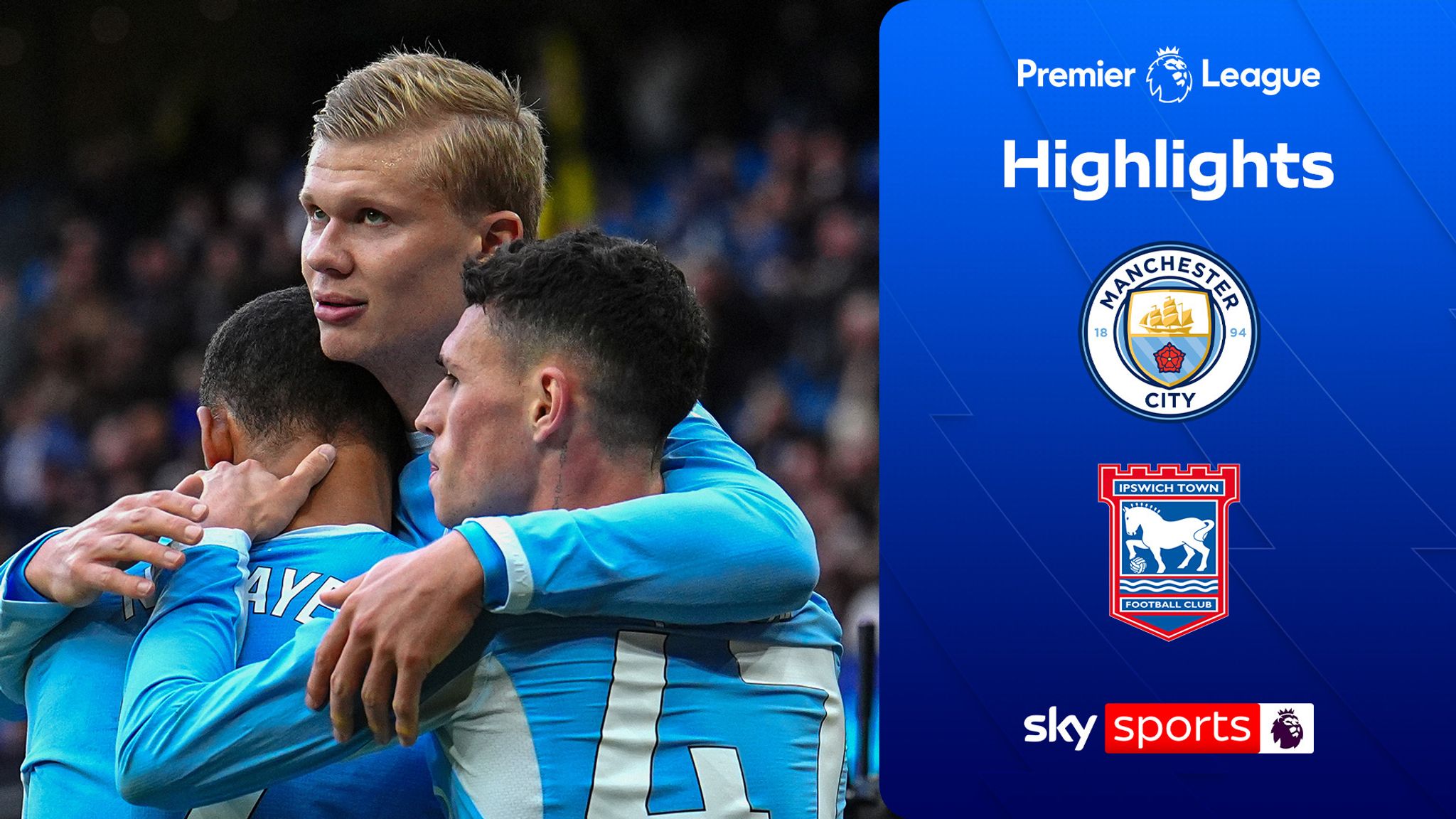 మాంచెస్టర్ సిటీ వర్సెస్ ఇప్స్‌విచ్ టౌన్: ప్రీమియర్ లీగ్‌లో మరో సమరానికి సిద్ధం