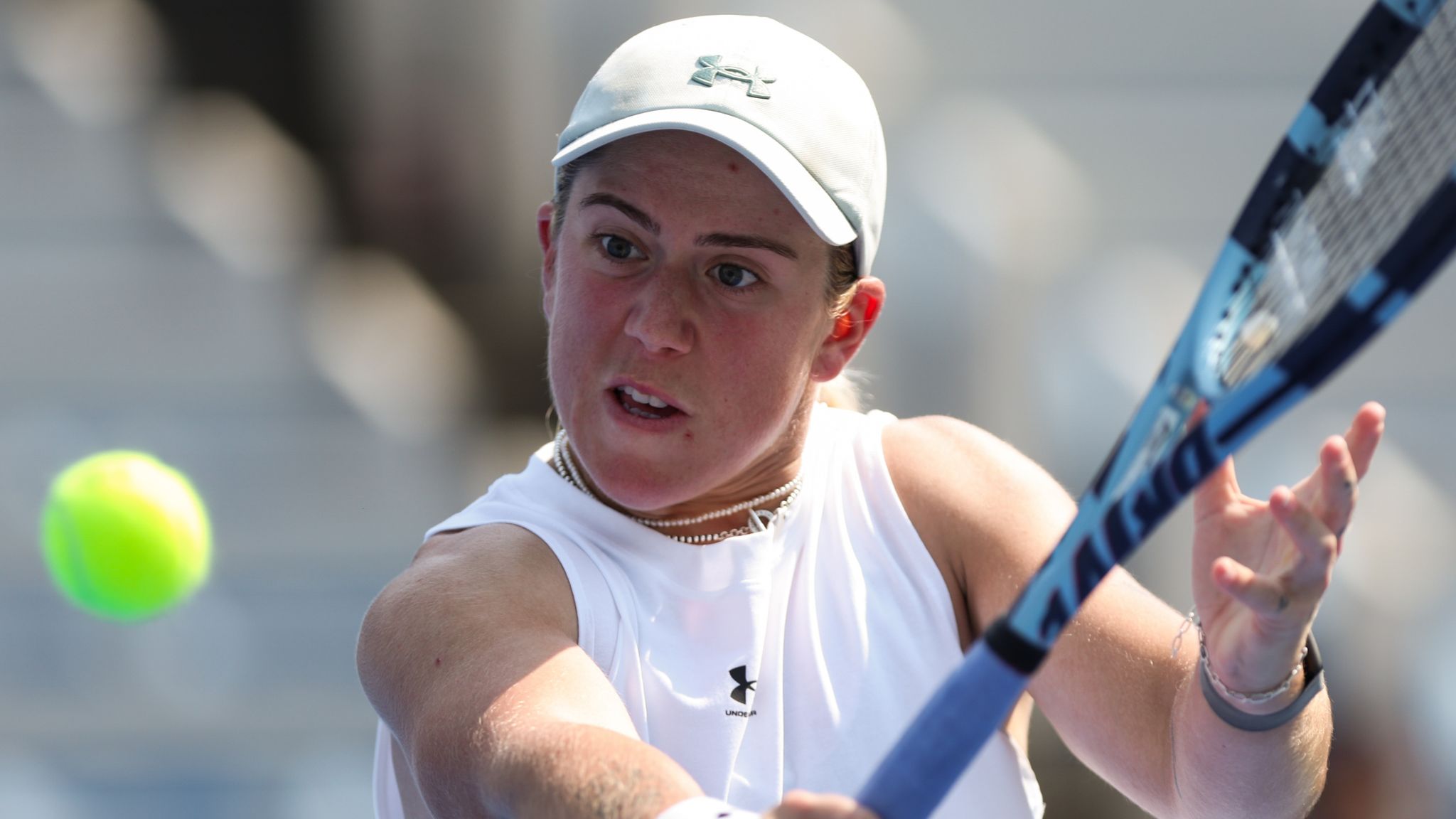 Conference Set Up Images Wuhan Open: Britain's Sonay Kartal earns huge win over Belinda Bencic ...