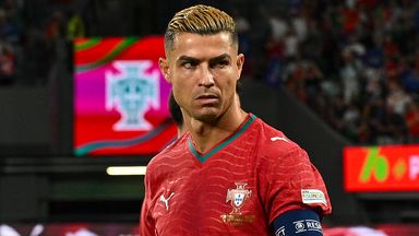 Ronaldo played for Portugal last month before leaving the camp