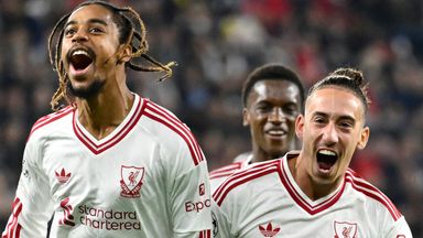 Bradley Barcola is aiming to win a third consecutive  Champions League title