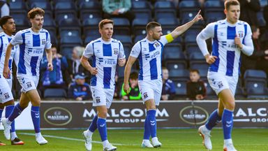 Kilmarnock's Greg Kiltie celebrates scoring to make it 1-0 