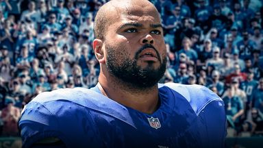Image from Jermaine Eluemunor: British New York Giants star reveals rise from rock bottom to NFL success story two decades after discovering football in London