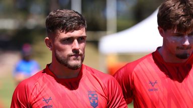 England's Brad O'Neill says the side will resist the urge to 'go for broke' against France 