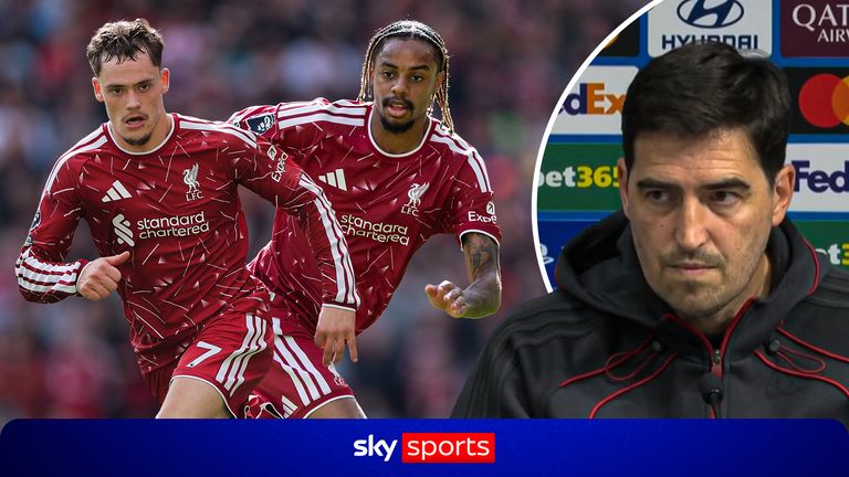 SKY SPORTS
LIVERPOOL
ANDONI IRAOLA
FLORIAN WIRTZ
BARDLEY BARCOLA