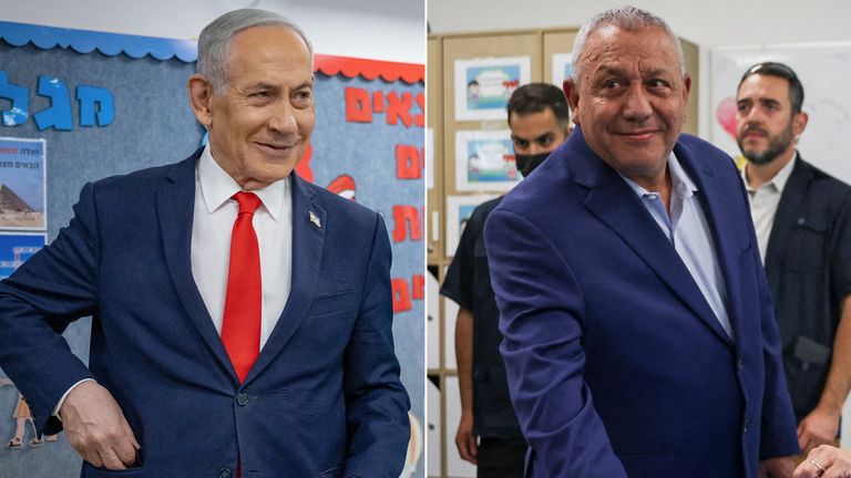 Benjamin Netanyahu and Gadi Eisenkot