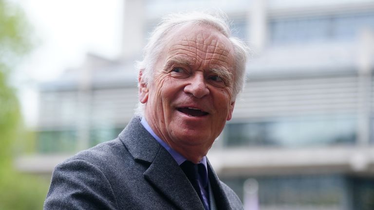 Jeffrey Archer in 2022. Pic: PA