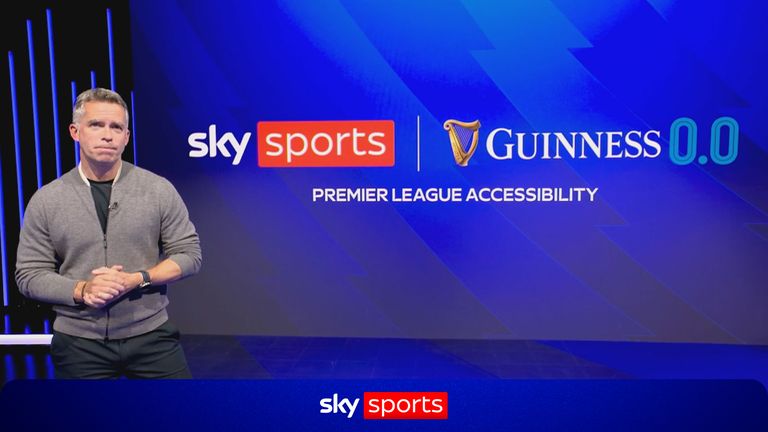 Sky Sports and Guinness launch new accessibility services across PL coverage