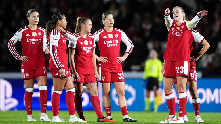 Alessia Russo was captain for Arsenal on Wednesday evening