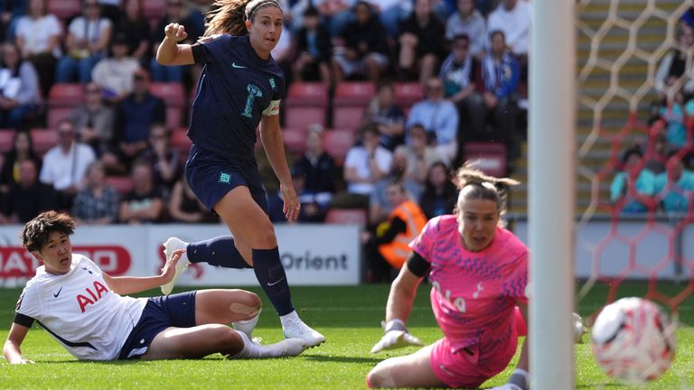 Alexia Putellas fires London City Lionesses into an early lead at Tottenham