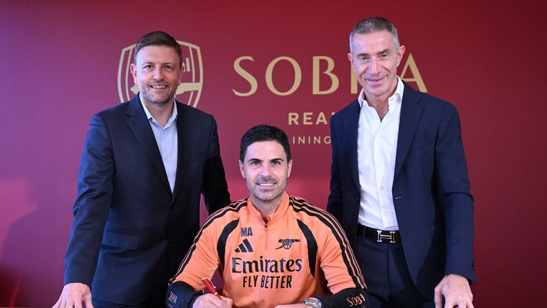 Mikel Arteta has signed a new long-term contract at Arsenal