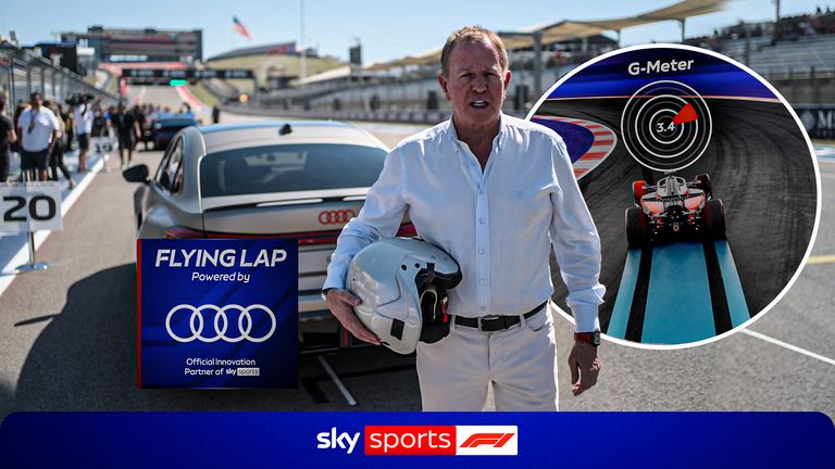 Powered by Audi: Martin Brundle takes to the iconic Circuit of the Americas track in a high-performance Audi, combining real laps with advanced sim data to break down racing lines, braking points, and elite-level performance.