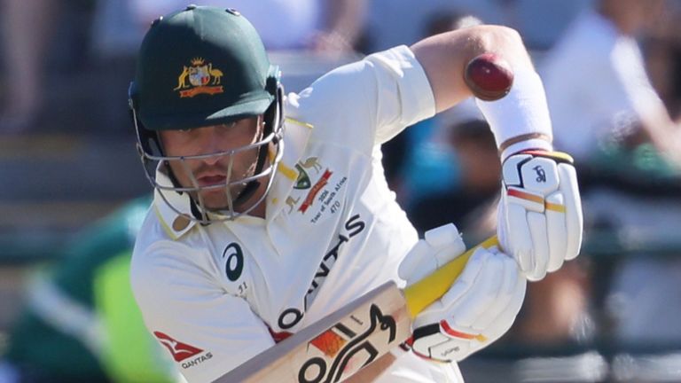 Australia's Josh Inglis (AP Photo/Halden Krog)