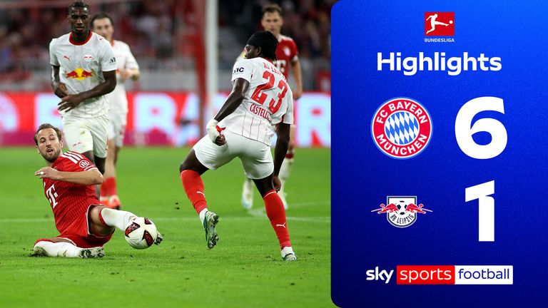 Bayern Munich demolish RB Leipzig!