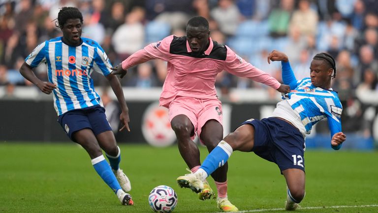 Brian Brobbey was marshalled out of the game by the Coventry defence