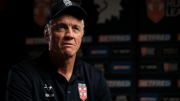 England head coach Brian McDermott spoke to media on Thursday as his side seek to avoid a historic first World Cup pool-stage exit