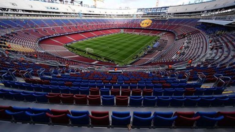 The Nou Camp in Barcelona - which is currently undergoing renovations - could host the Rugby World Cup Final in 2035
