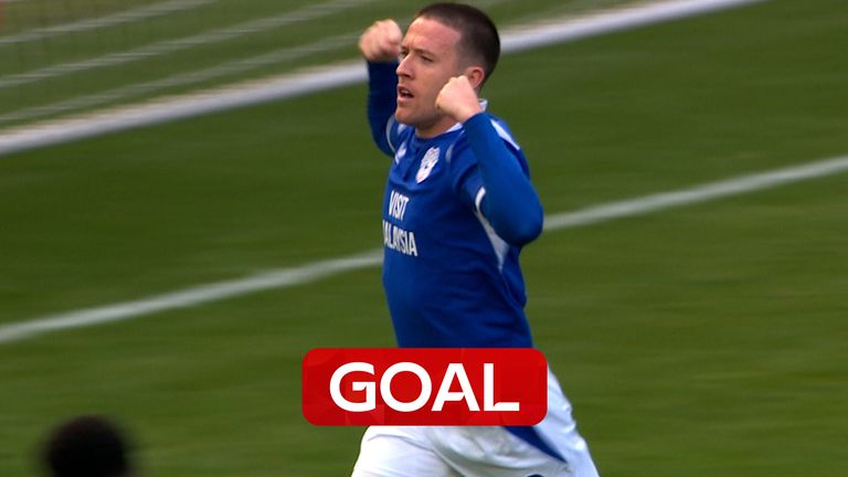 Jack Moylan gives Cardiff the lead against Middlesbrough with this cool finish. 