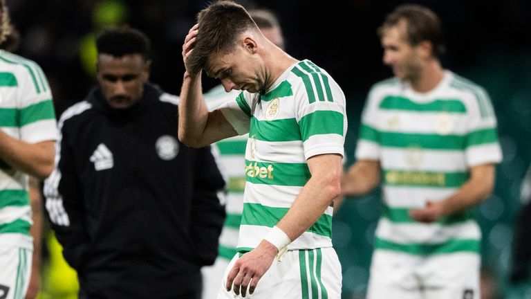 Celtic have lost their last four games in European competition