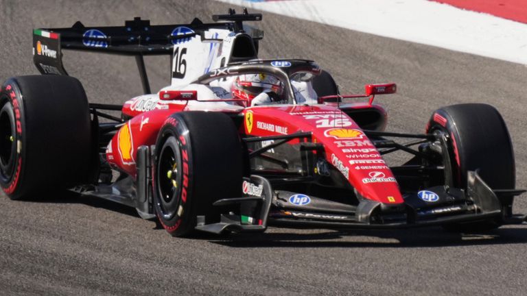 Ferrari driver Charles Leclerc